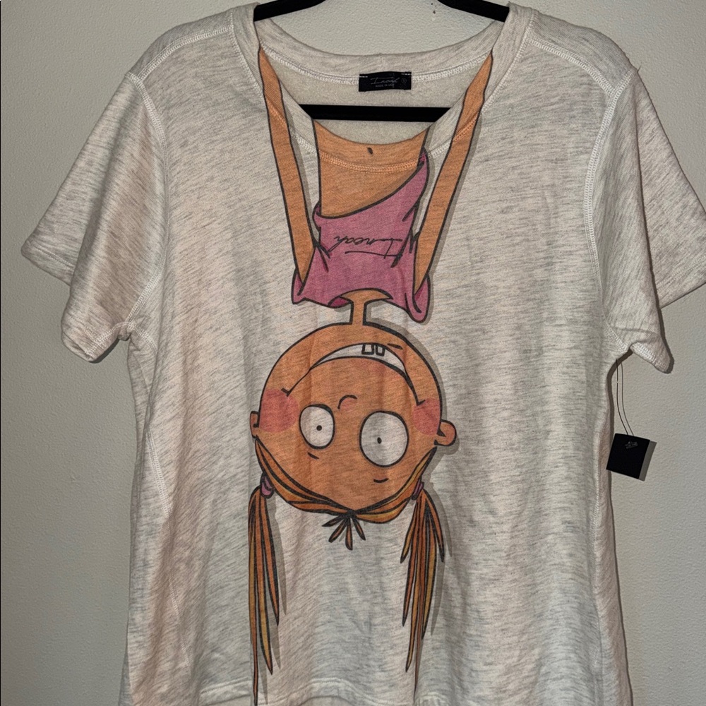 NWT Inoah Graphic Comfy Sweatshirt Top - Picture 2 of 3